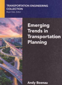 Image of Emerging Trends In Transportation Planing