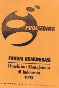 Image of Forum Komunikasi: Penelitian Manajemen di Indonesia 1995