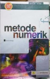 Image of Metode Numerik Edisi Ketiga