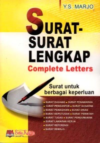 Image of Surat-Surat Lengkap = Complete Letters : Surat-Surat untuk Berbagai Keperluan