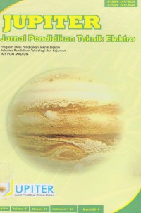 Image of Jupiter : Jurnal Pendidikan Teknik Elektro Vol. 1 (1) 2016