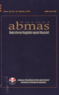 Image of Jurnal Abmas : Media Informasi Pengabdian Kepada Masyarakat Vol. 17 (17) Oktober 2017