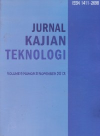 Image of Jurnal Kajian Teknologi: Vol.9 (3) 2013