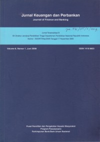 Image of Jurnal Keuangan dan Perbankan: Journal of Finance and Banking Vol. 8 (1) 2006