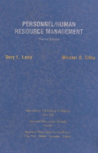 Image of Personnel/Human Resource Management: Ed 2
