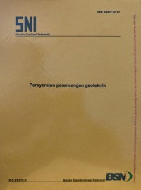 Image of Persyaratan Perancangan Geoteknik
