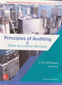 Image of Principles of Auditing & Other Assurance Services