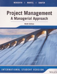 Image of Project Management A managerial Approach Ed. 9