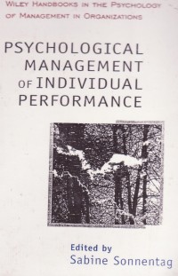 Image of Psychological Management Of Individual Pervormance