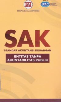 Image of SAK: Standar Akuntansi Keuangan Entitas Tanpa Akuntabilitas Publik