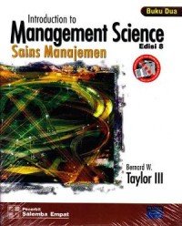 Image of Sains Manajemen : Introduction to Management Science Ed. 8 (Buku 2)