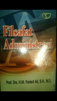 Image of Filsafat Administrasi