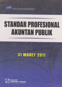 Image of Standar Profesional Akuntan Publik Per Efektif 1 Maret 2011