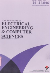 Image of Turkish Journal of: Electrical Engineering & Computer Sciences Vol.24 (1) 2016