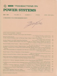 Image of IEEE Transaction On Power Delivery Vol. 10 (4) 1995