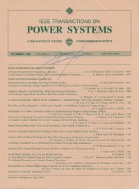 Image of IEEE Transaction On Power Delivery Vol. 11 (4) 1996
