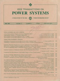 Image of IEEE Transaction On Power Delivery Vol. 12 (2) 1997
