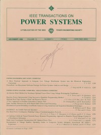Image of IEEE Transaction On Power Delivery Vol. 13 (4) 1998