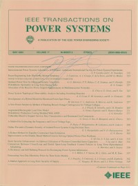 Image of IEEE Transaction On Power Delivery Vol. 17 (3) 2002