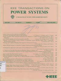 Image of IEEE Transaction On Power Delivery Vol. 19 (2) 2004