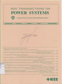 Image of IEEE Transaction On Power Delivery Vol. 19 (3) 2004