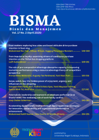 Image of BISMA: Bisnis dan Manajemen Vol. 18 (1) 2025