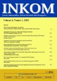 Image of INKOM: Jurnal Informatika, Sistem Kendali dan Komputer Vol. 6 (1) Mei 2012