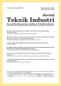Image of Jurnal Teknik Industri Vol. 23 (1) 2021
