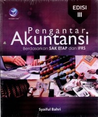 Image of Pengantar Akuntansi Berdasarkan SAK ETAP dan IFRS
