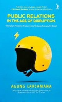 Image of Public Relations In The Age Of Disruption