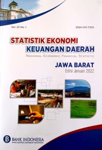 Image of Statistik Ekonomi Keuangan Daerah Jawa Barat Vol. 22 (8) 2022