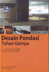 Image of Desain Pondasi Tahan Gempa : Sesuai SNI 03-1726-2002 dan SNI 03-2847-2002