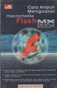 Image of Cara Ampuh Menguasai Macromedia Flash MX 2004