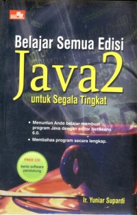 Image of Belajar Semua Edisi Java 2 untuk Segala Tingkat