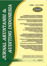 Image of Jurnal Akuntansi dan Auditing Indonesia Vol. 20 (2) 2016