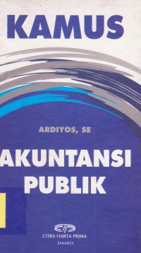 Image of Kamus Akuntansi Publik