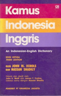 Image of Kamus Indonesia-Inggris (An Indonesian-English Dictionary) Ed. 3