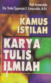 Image of Kamus Istilah Karya tulis Ilmah