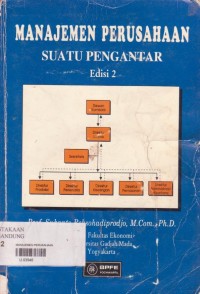 Image of Manajemen Perusahaan : Suatu Pengantar Ed. 2