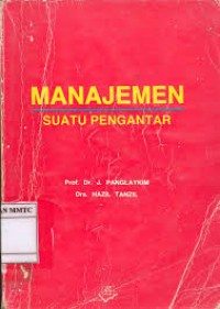 Image of Manajemen : Suatu Pengantar