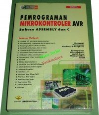 Image of Pemrograman Mikrokontroler AVR Bahasa Assembly dan C
