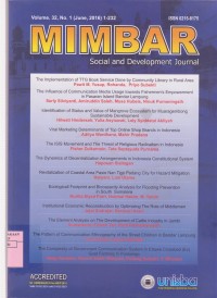 Image of Mimbar: Jurnal Sosoal dan Pembangunan Vol.31 (2) 2015