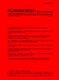 Image of Civil Engineering Dimension : Journal of Civil Engineering Science and Application Vol. 16 (2) September 2014